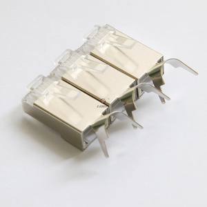 Cable de Datos con Conector <span class=keywords><strong>RJ45</strong></span> para Montaje en Panel, <span class=keywords><strong>Toma</strong></span> de Pared RJ11, Pinza Modular para Conectores - Product Image 5