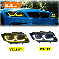 SJC für BMW 3er E90 Auto-Zubehör Beleuchtung 2005-2012 Bestseller Plug-and-Play-System Scheinwerfer Zweifarbig