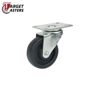 360 Graden Oven Bakkerij Nylon En Glasvezel 4 Inch Hand Trolley <span class=keywords><strong>Casters</strong></span> Hoge Temperatuur Caster Wielen - Product Image 1