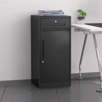 Armoire latérale en acier moderne avec tiroirs, rangement métallique verrouillable pour usage commercial, chambre, bureau à domicile, école, extérieur, hôtel, salon