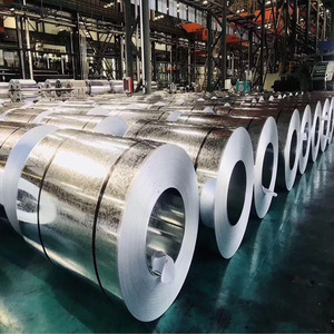 Bobina de Acero Galvanizado Laminado en Frío con Recubrimiento de Zinc, Tipo Regular Big Zero Spangle, para Materiales de Construcción - Product Image 1