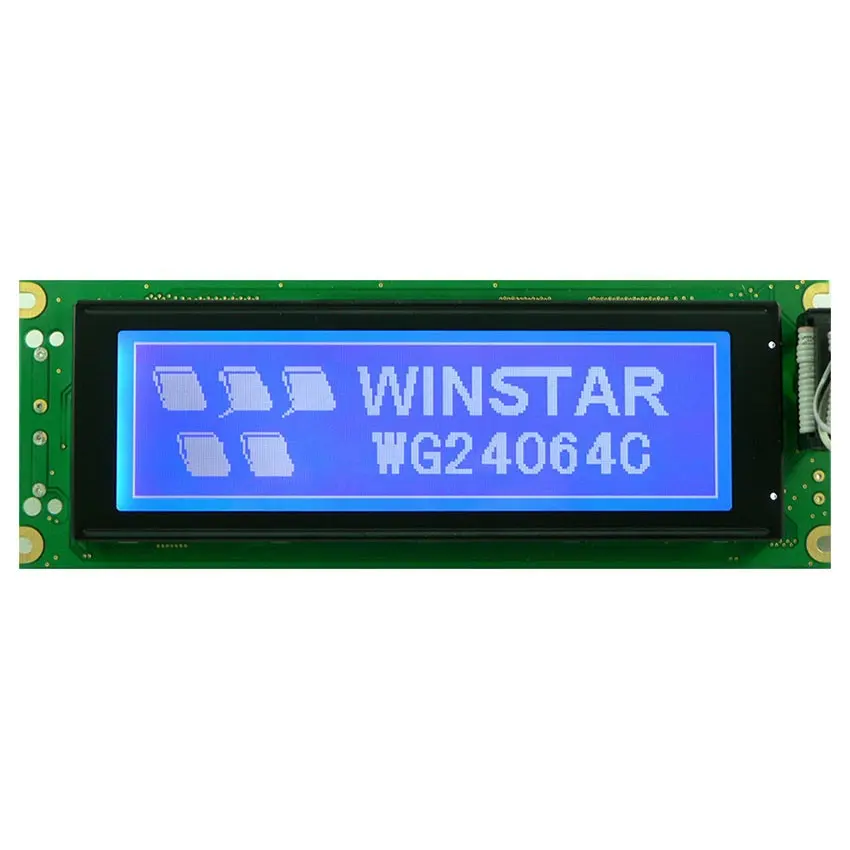 24064 LCD Wholesale price Winstar WG24064C 3V 5V Graphic LCD Display Module LED Backlight 240x64