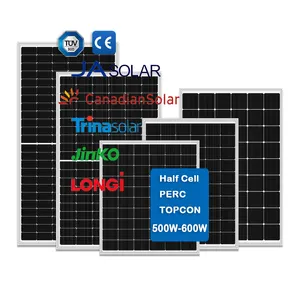 Production Line Emergency Backup 200 Watt 550 Watts 800 Watt 10000 W 10000w Mono Paneles Solares With Bracket Complet Kit System