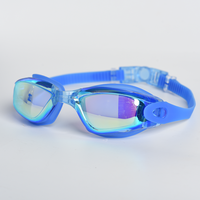 Lunettes de natation de compétition pour adultes YL500 avec 3 ponts de nez interchangeables, verres transparents, miroir or, argent, bleu, rose