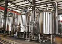 1000l Micro équipement de brassage équipement de bière brasserie système de brasserie de bière