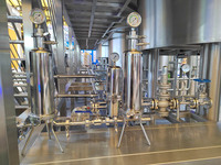 Solution de brasserie automatique clé en main 25HL avec brassoir à quatre cuves