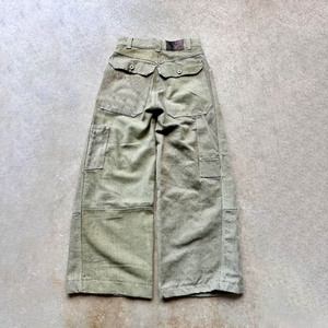 <span class=keywords><strong>Jeans</strong></span> da Uomo in Denim Indaco Scuro con Stampa Vintage Vestibilità Ampia e Dritta Easy Guy Ricamo Hip Hop Lavaggio Invernale con Bottoni Estivi - Product Image 2