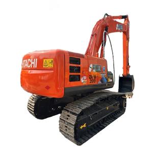 Excavadora de 20 toneladas de alta calidad, máquinas de construcción de segunda mano Hitachi ZX200 usadas, horas de trabajo bajas, engranaje de motor de venta - Product Image 1