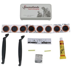 Kit <span class=keywords><strong>de</strong></span> <span class=keywords><strong>Reparación</strong></span> <span class=keywords><strong>de</strong></span> Neumáticos <span class=keywords><strong>de</strong></span> Bicicleta, Caja <span class=keywords><strong>de</strong></span> <span class=keywords><strong>Reparación</strong></span> <span class=keywords><strong>de</strong></span> Neumáticos con Pegamento, Palanca para Desmontar Neumáticos, Palanca para <span class=keywords><strong>Reparación</strong></span> <span class=keywords><strong>de</strong></span> Neumáticos - Product Image 1