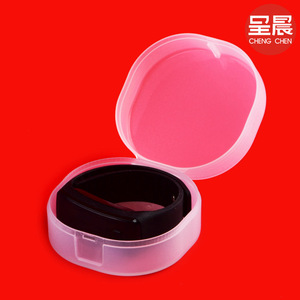 Caja de Jabón Redonda Esmerilada de Plástico PP Cheng Chen con Tapa de 70x36mm para Empaque de Cuidado Personal - Product Image 4