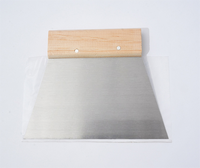 Ensemble de couteaux à enduire pour cloisons sèches Peaktop, couteaux à mastic en acier au carbone avec lame conique pour la décoration murale, outils à main
