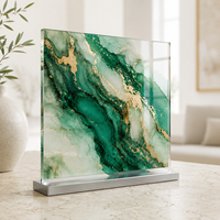 Panneau en acrylique transparent personnalisé pour la sécurité des entrepôts, plaque en plastique imprimée sur mesure avec affichage du logo et des informations de l'entreprise