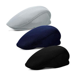 Venta al por mayor ligero Ivy sombrero bonito estampado gorra plana para otoño invierno al aire libre uso diario en hermosos colores - Product Image 6