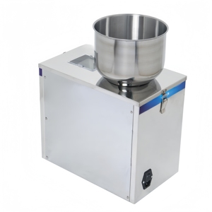 Machine d'emballage polyvalente pour petits sacs, pour aliments pour animaux, graines, riz, café, poudre, avec pesage et remplissage - Product Image 2