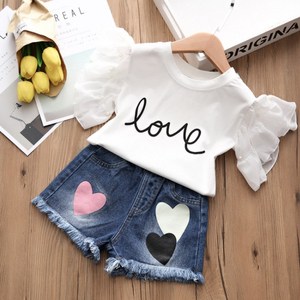 Nuevo Diseño 2021, Ropa de Verano para Niñas Pequeñas, Estilo Boutique, con Mangas con Volantes, para el Regreso a Clases, Venta al por Mayor en China, Ropa Infantil de Bangladesh - Product Image 3