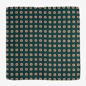 <strong>Men's</strong> Fashion Spun Silk Double-Sided Printed Pocket Square Floral Pattern Hand-Rolled Edges <strong>Scarf</strong> Evening Wear - Product Image 2