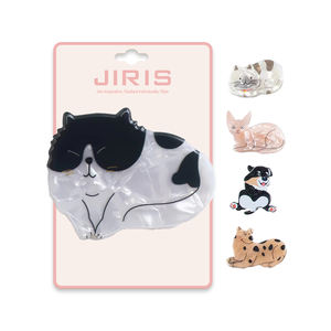 JIRIS สุนัขน่ารักแมวสัตว์ลื่นทนทานลูกแมว <span class=keywords><strong>Diggy</strong></span> พิเศษสไตล์ผมกรงเล็บอุปกรณ์เสริมผมสําหรับเด็กผู้หญิง - Product Image 1