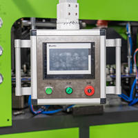 Machine de soufflage de bouteilles PET de 800 ml à 4 cavités, à haute efficacité, pilotée par PLC, pour la production de désinfectants en usine chimique et l'hygiène quotidienne