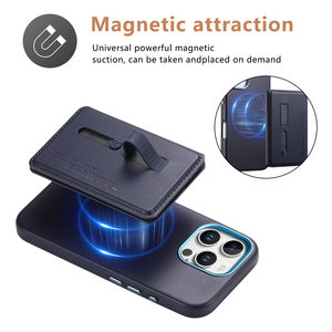 Étui magnétique en cuir pour iPhone avec <span class=keywords><strong>portefeuille</strong></span> magnétique puissant pour <span class=keywords><strong>Apple</strong></span> 17, 16, 15, 14, 13 Pro Plus - Product Image 2