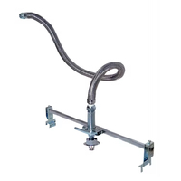 Raccord de 1 pouce Tressé Flexible Système de gicleurs d'incendie Raccord de tuyau Équipement de protection incendie et accessoire