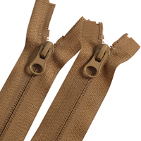 OCO Custom Zweiwege-Reiß verschlüsse #5 Nylon-Reiß verschluss Doppel endiger Zweiwege-Separator Langkettiger Reiß verschluss