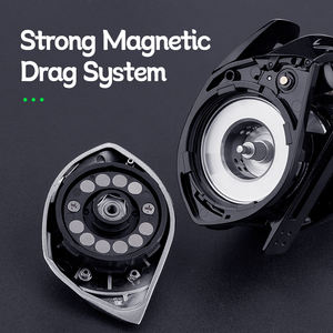 Mulinello da Pesca CHILENT AS2000 2+1 Cuscinetti 6.3:1 Frizione Max 8kg Mulinello Baitcasting per Pesca in Mare a Lunga Distanza - Product Image 3