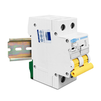 Disjoncteur 2P DC 600V MCB Courbe C Monophasé Fusible à courant continu pour PV