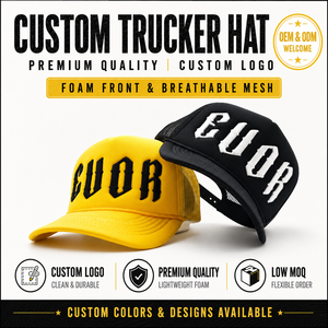 Custom Logo Embroidered Foam Trucker Hat OTTO Style High Quality OEM Low MOQ Vintage Mesh Back <b>Snapback</b> <b>Cap</b> For Men - Product Image 1