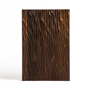 MUMU 3D Gỗ Rắn Nội Thất Trang Trí Gỗ Gỗ Trần Ốp Wainscoting Ván Khuôn Hàng Rào <span class=keywords><strong>Panel</strong></span> - Product Image 1