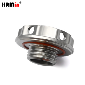 ฝาปิดถังน้ำมันเกียร์<span class=keywords><strong>รถ</strong></span>ยนต์/มอเตอร์ไซค์ HRMin รุ่นประสิทธิภาพสูง สีเงิน แบบเกลียว - Product Image 6
