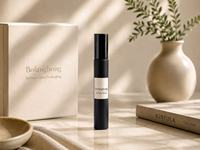 Botella de Vidrio Rectangular de 10 ml de Alta Calidad con Tapa para Perfume, Aromaterapia, Aceite Esencial, Sérum para el Cuidado de la Piel, Spray Cosmético, Pedido Mínimo