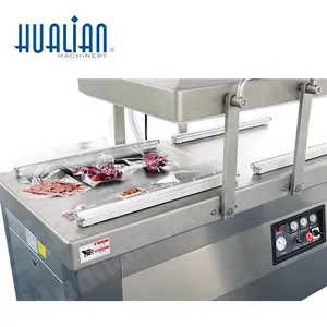 HVC-610S/2B Hualian Double Chamber Vacuum Sealer Sealing Packing Packaging Machine For Meat Food