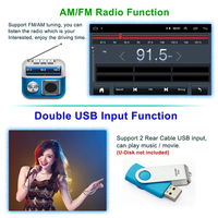 10.1 "IPS écran tactile Double Din autoradio Android stéréo pour Pionner bmw E90