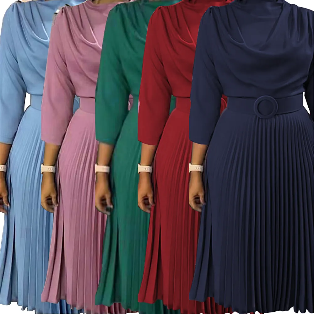H   D New Design African Office Dresses For Spring Fashion African Dresses For Women Clothing Chiffon Dress