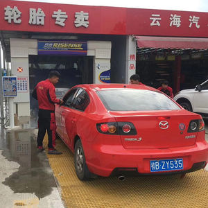 <span class=keywords><strong>Machine</strong></span> de lavage de voiture électrique automatique à tunnel en acier à 9 brosses Risense CC-650 de premier rang |   Voitures sûres à grande vitesse/heure - Product Image 2