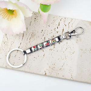 Nuevo diseño único de moda llavero Día DE LA MADRE chica Power Piano Ballet zapatos notas musicales Gato niña caramelo llavero - Product Image 6