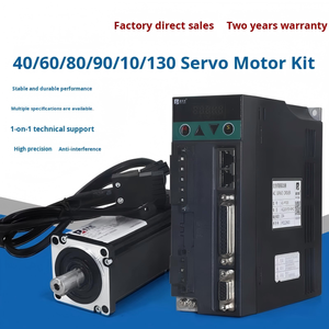 60/80/110/130 एकल-चरण एसी सर्वो मोटर सेट नियंत्रक 485 संचार 2300w ऊर्ध्वाधर बढ़ते 2 साल की वारंटी - Product Image 2