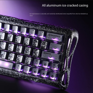 Clavier à commutateurs magnétiques GravaStar V60 Pro - Clavier de jeu entièrement en aluminium avec commutateurs UFO à échange à chaud et rétroéclairage RVB - Product Image 5