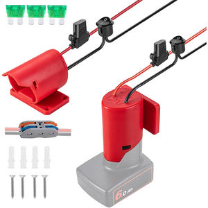 Adaptador de cargador de batería de litio con salida de 12V con cable de 12 AWG de alta calidad para productos electrónicos - Product Image 1