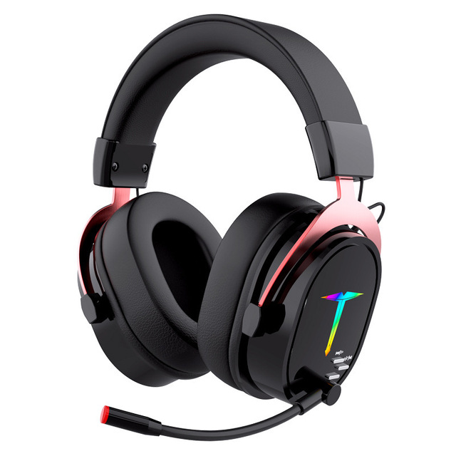 Stylish Gaming Headset Single-mode Gaming Headset Headphones With Microphone and Led for PC