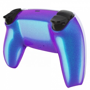 EXtremeRate Gamepad Accessories Chameleon Customized Replacement Case Cover Back Housing Shell for PS5 <b>Play</b> Station <b>5</b> Controller - Product Image 3
