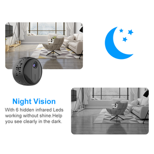 Surveillance vidéo WiFi sans fil 1080P réel de haute qualité <span class=keywords><strong>A9</strong></span> Mini batterie caméra <span class=keywords><strong>IP</strong></span> V380 Pro CCTV Mini caméras WiFi - Product Image 3
