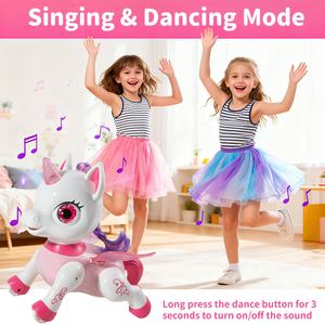 Plastik 2.4ghz çocuklar elektrikli uzaktan kumanda ile hayvan oyuncaklar interaktif dans elektronik Robot <span class=keywords><strong>Pet</strong></span> hayvan oyuncak işık ve ses - Product Image 4