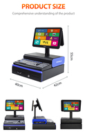 OEM/ODM Touch Screen Point of Sale Hardware Software Pos System Full Set With Scanner Printer and Cash Drawer AnyPay
