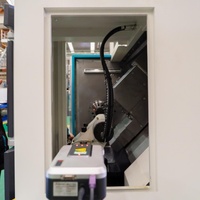 Torno CNC de Bancada Inclinada DT50 de DMTG, Torno Automático CNC con Transportador de Virutas, Torno con Control CNC