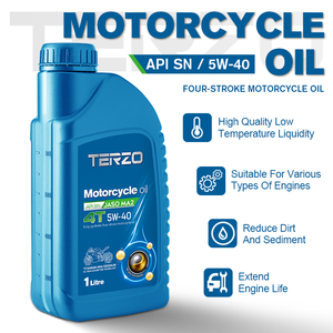 Huile synthétique pour moto 4T <span class=keywords><strong>10W40</strong></span> 5W40 <span class=keywords><strong>10W60</strong></span> 10W30 20W50 1 litre API SN JASO MA2 pour moteur - Product Image 2