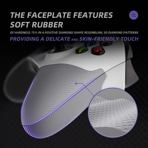EXtremeRate Version ASR Gris – Poignées Latérales Caoutchoutées Haute Performance et Coque de Protection pour Manette Xbox Series X S - Product Image 5