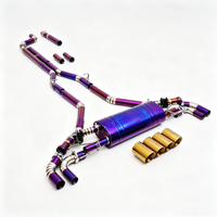 Système d'échappement Catback Valvetronic en titane de qualité TA1 pour BMW X5/X6 XDrive40i G05 G06 LCI 3.0T 2023+ Silencieux de course léger