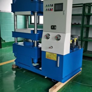 Presse hydraulique automatique de vulcanisation du caoutchouc de 100 tonnes 500x500 600x600 avec contrôle PLC, fabrication chinoise - Product Image 3