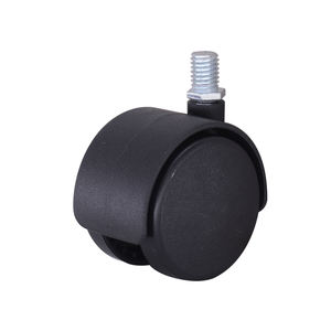 50mm Table Jambe <span class=keywords><strong>Roulettes</strong></span> Roues PP Pivotant Fileté Tige <span class=keywords><strong>Chaise</strong></span>-roulette-roue <span class=keywords><strong>pour</strong></span> Meubles - Product Image 1